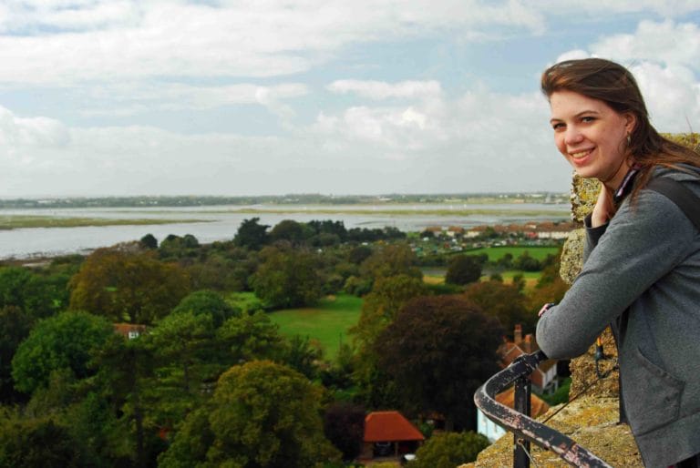 Scio Study Abroad Portchester Castle View